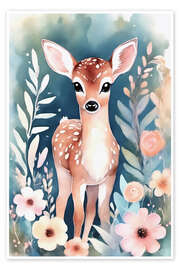 Poster Cute Fawn