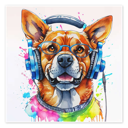 Poster DJ Dog