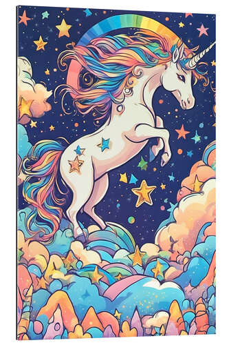 Gallery print Unicorn in Dreamland