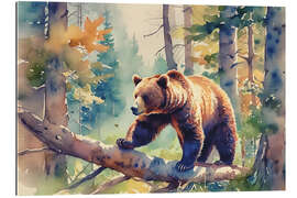 Gallery print Brown Bear