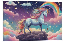Magnettafel Märchenwelt mit Einhorn