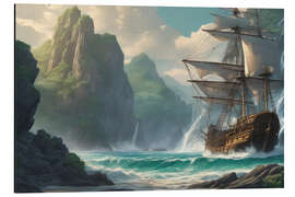 Magnettafel Schatzinsel