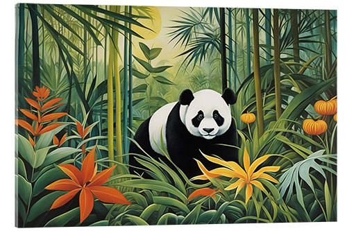 Acrylic print Cute Panda