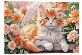 Foam board print Turkish Angora