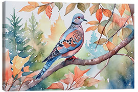 Canvas print Turtle Dove