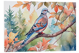 Quadro em PVC Turtle Dove