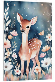 Magnettafel Baby Hirsch