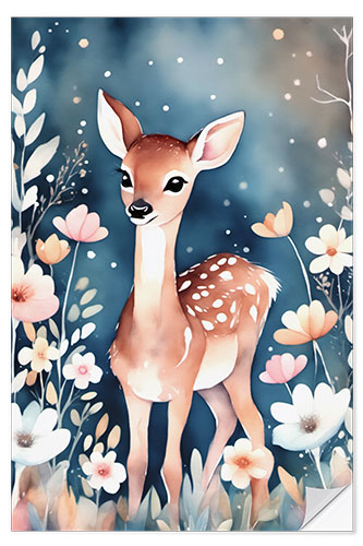 Wall sticker Baby Deer