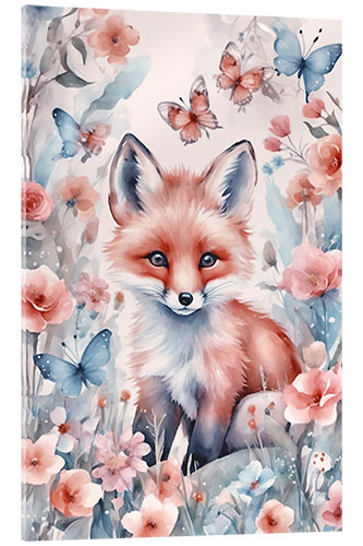 Acrylglas print Baby Fox