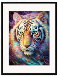 Framed art print Tiger Portrait