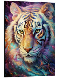 Magnettafel Tigerporträt