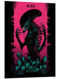 Stampa su PVC Alien