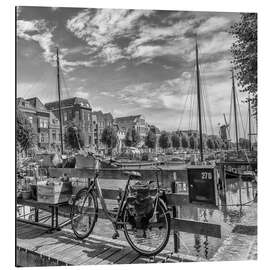 Magnettafel Rotterdam Delfshaven Idylle