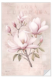 Sticker mural Magnolia Romance I