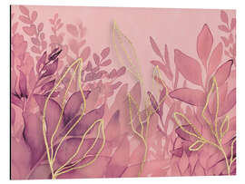 Aluminiumtavla Pastel Pink Dream Garden