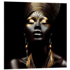 Magnettafel Afro-American Woman I