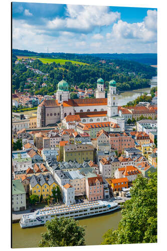 Alubild Sommer in Passau