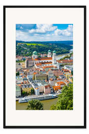 Gerahmter Kunstdruck Sommer in Passau