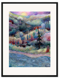 Gerahmter Kunstdruck New Shores