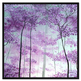 Gerahmter Kunstdruck Forest Greeting