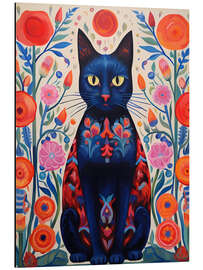 Magnettafel Besinnung in blumiger Harmonie