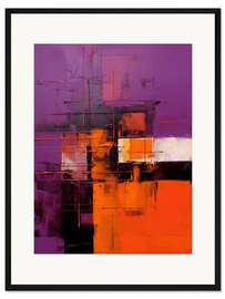 Gerahmter Kunstdruck Sternenschatten