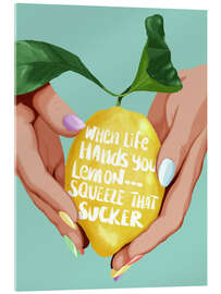Cuadro de metacrilato Squeeze That Lemon