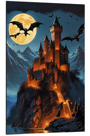 Magnettafel Spukschloss