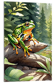 Gallery print Green Frog