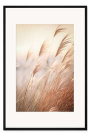 Gerahmter Kunstdruck Ätherische Schwingenpracht