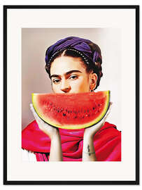 Gerahmter Kunstdruck Watermelon Frida