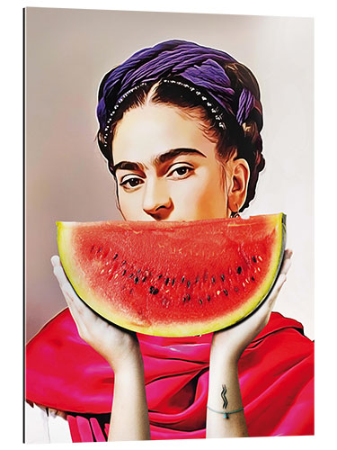 Tableau en plexi-alu Watermelon Frida