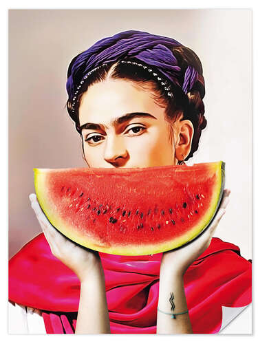 Wandsticker Watermelon Frida