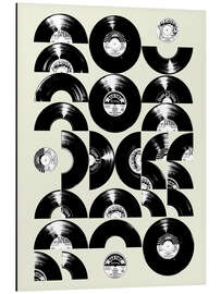 Magnettafel Mid Century Vinyls