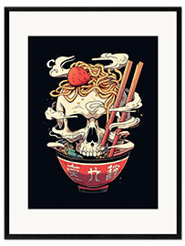 Plakat artystyczny premium w ramie Ramen of Death