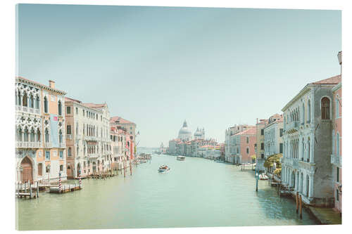 Acrylic print Grand Canal and Santa Maria della Salute, Venice