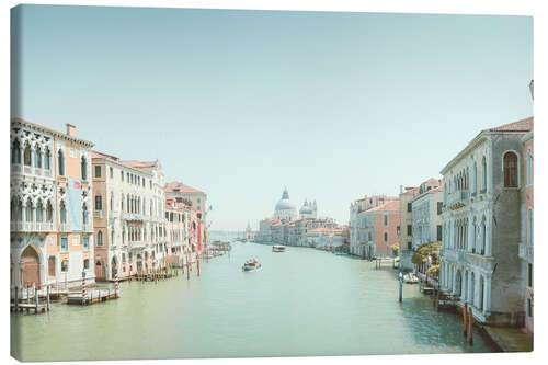 Tableau sur toile Grand Canal and Santa Maria della Salute, Venice