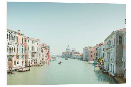 Tableau en PVC Grand Canal and Santa Maria della Salute, Venice