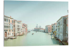 Tableau en plexi-alu Grand Canal and Santa Maria della Salute, Venice