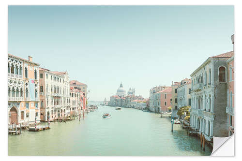 Sticker mural Grand Canal and Santa Maria della Salute, Venice