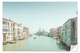 Wandsticker Canal Grande und Santa Maria della Salute, Venedig