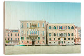 Hout print Palazzo Loredan dell&#039;Ambasciatore, Venice