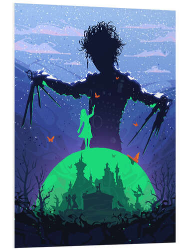 Stampa su PVC Edward Scissorhands