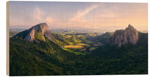 Quadro de madeira Rock Gate