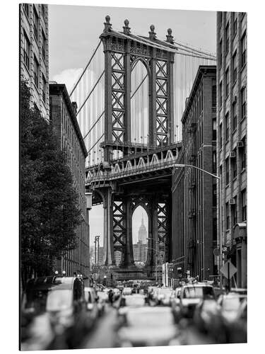 Aluminium print New York Dumbo