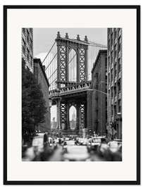 Gerahmter Kunstdruck New York Dumbo - Nikita Abakumov