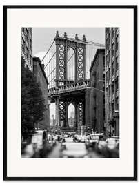 Ingelijste kunstdruk New York Dumbo