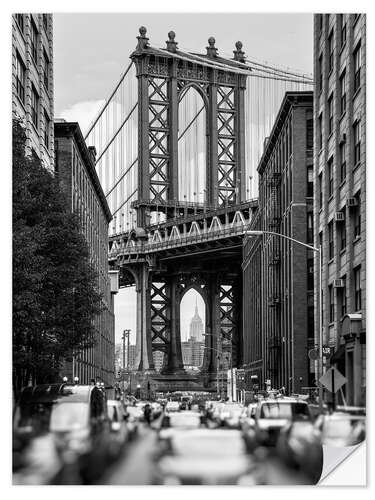 Selvklæbende plakat New York Dumbo