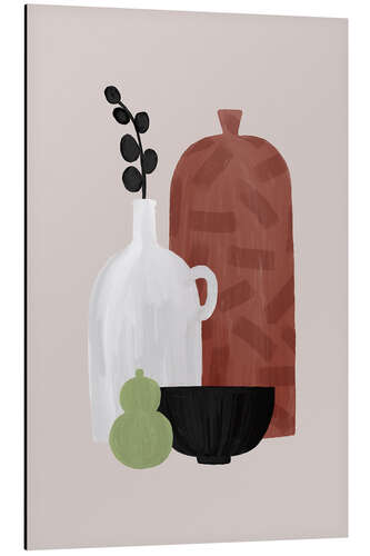 Print på aluminium Boho Still Life II