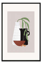 Gerahmter Kunstdruck Boho Stillleben V